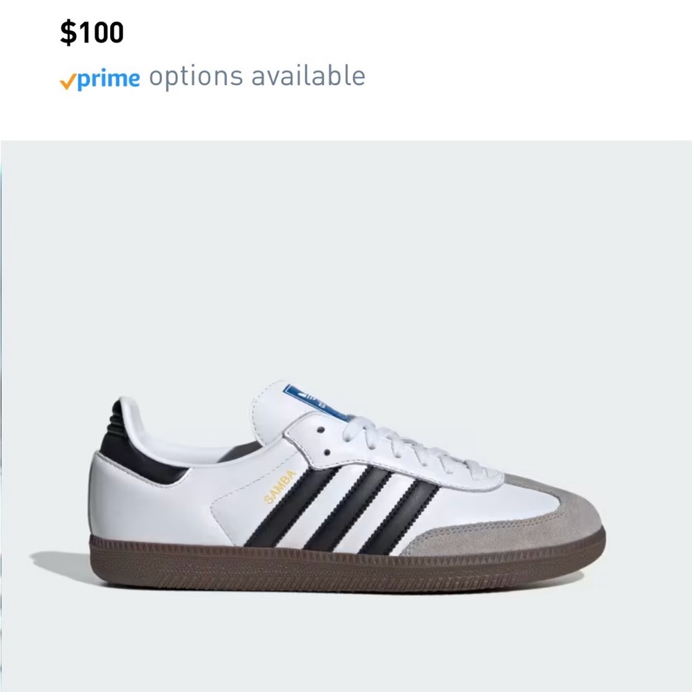 adidas White Black Gray Classic Leather Sneakers